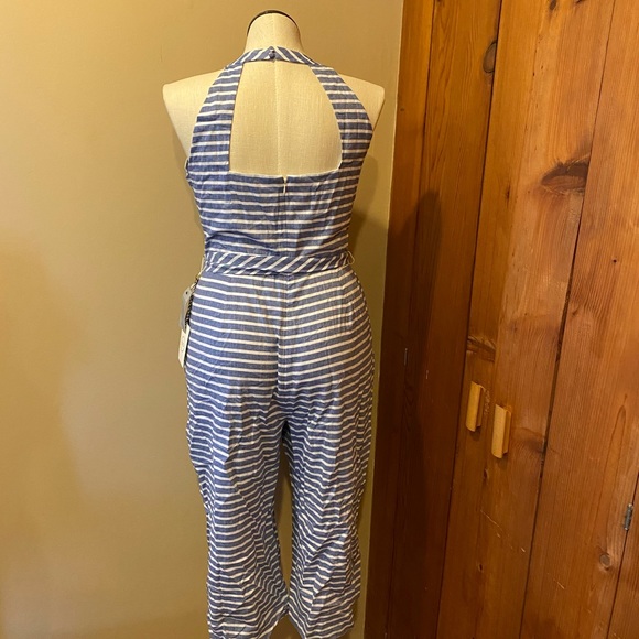 1901 jumpsuit in blue and white NWT - Picture 15 of 15